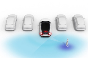 Hyundai IONIQ 5 parkimiskokkupõrke vältimise abisüsteem