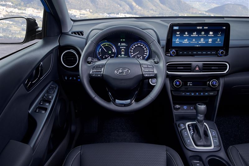 Uue Hyundai Kona hübriidi sisevaade