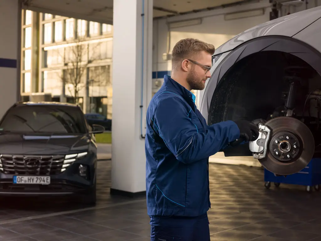 Hyundai eco-service pidurisüsteemi hooldus