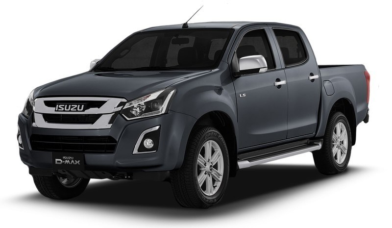 Isuzu D-Max Double Cab_Obsidian Gray