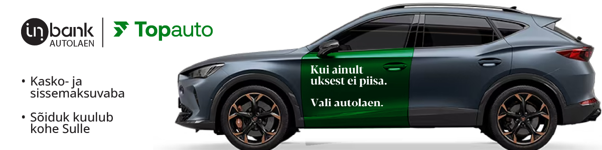 Tasu kasutatud auto eest osade kaupa