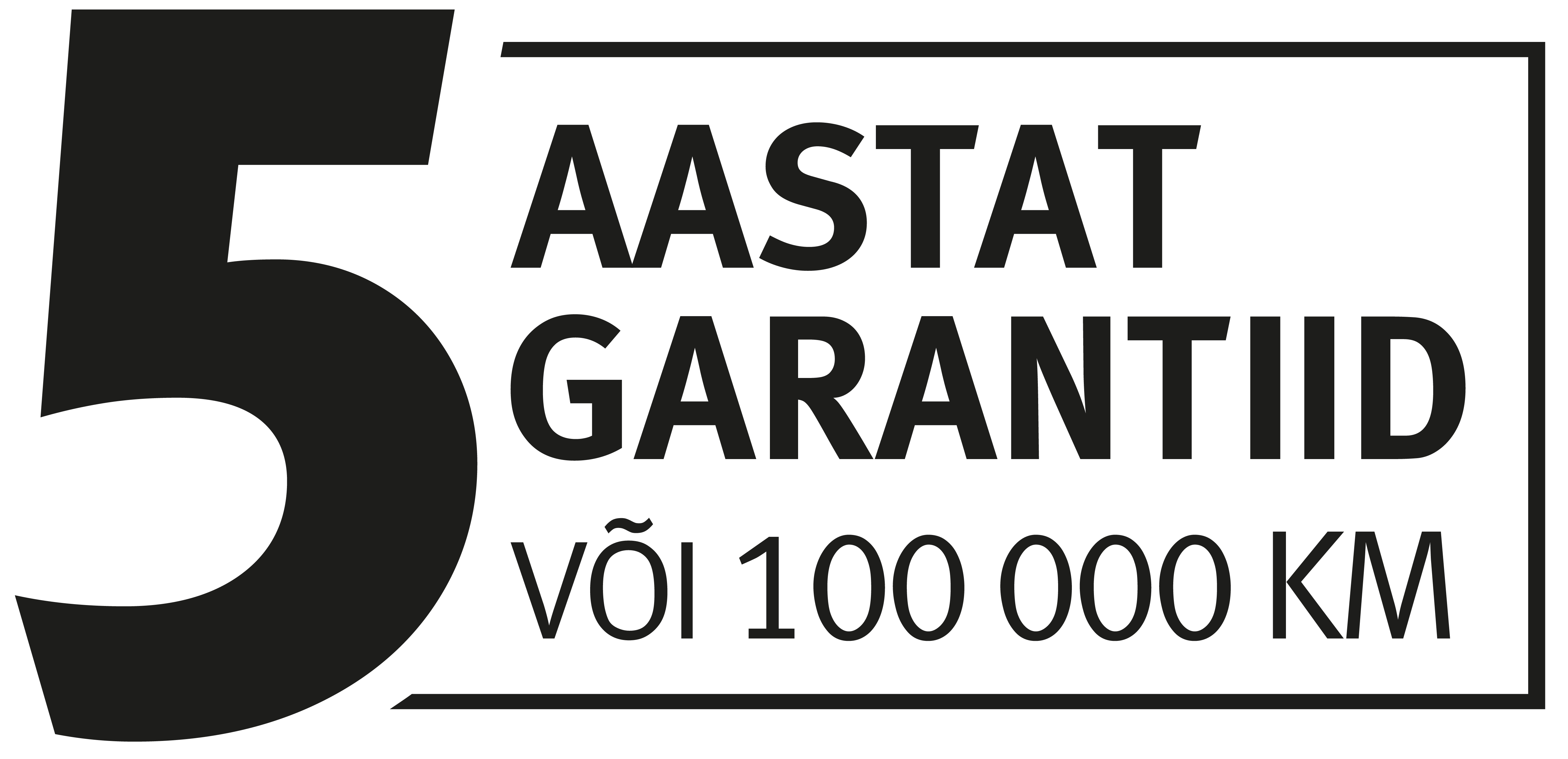 SEATi garantii on 5 aastat või 100 000 km