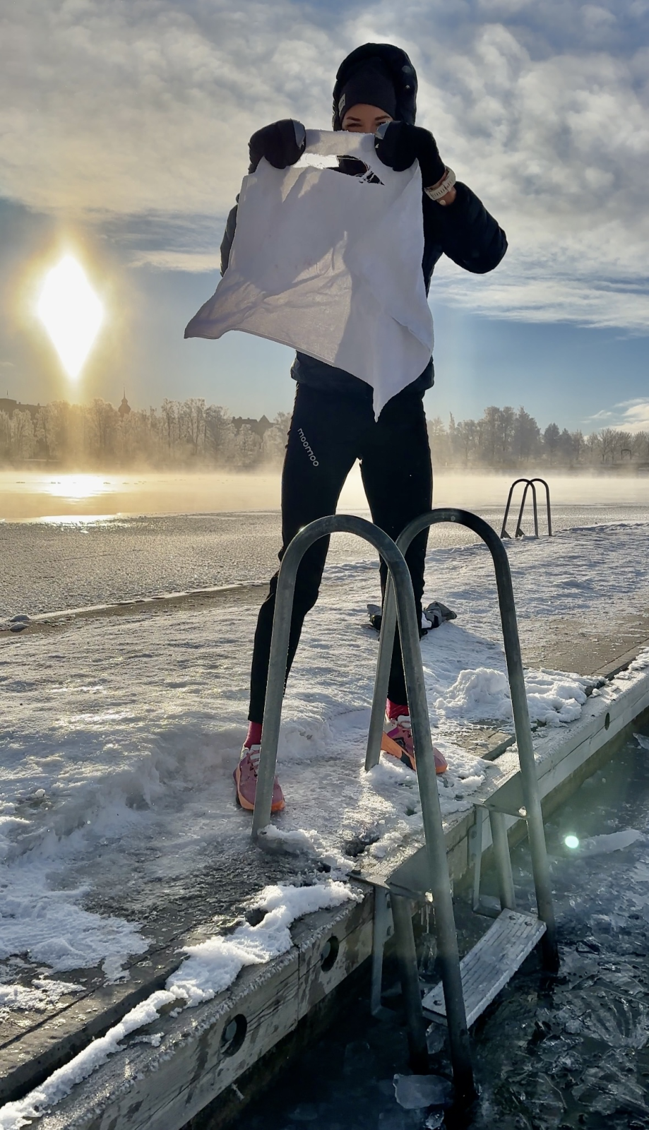 Tuuli Tomingas sai hetkega jäätunud jalarätiku kätte_Tuuli blogi