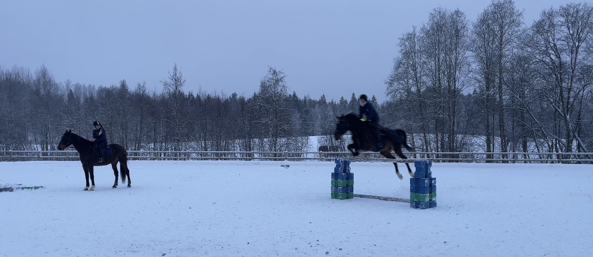 Tuuli Tomingas hüppas hobusega üle tõkke_Tuuli blogi