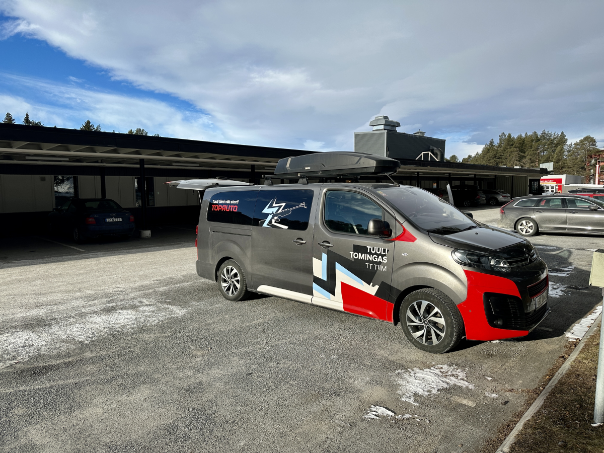 Citroen SpaceTourer ja hotell, milles TT tiim ööbis Östersundi MK ajal_Tuuli blogi