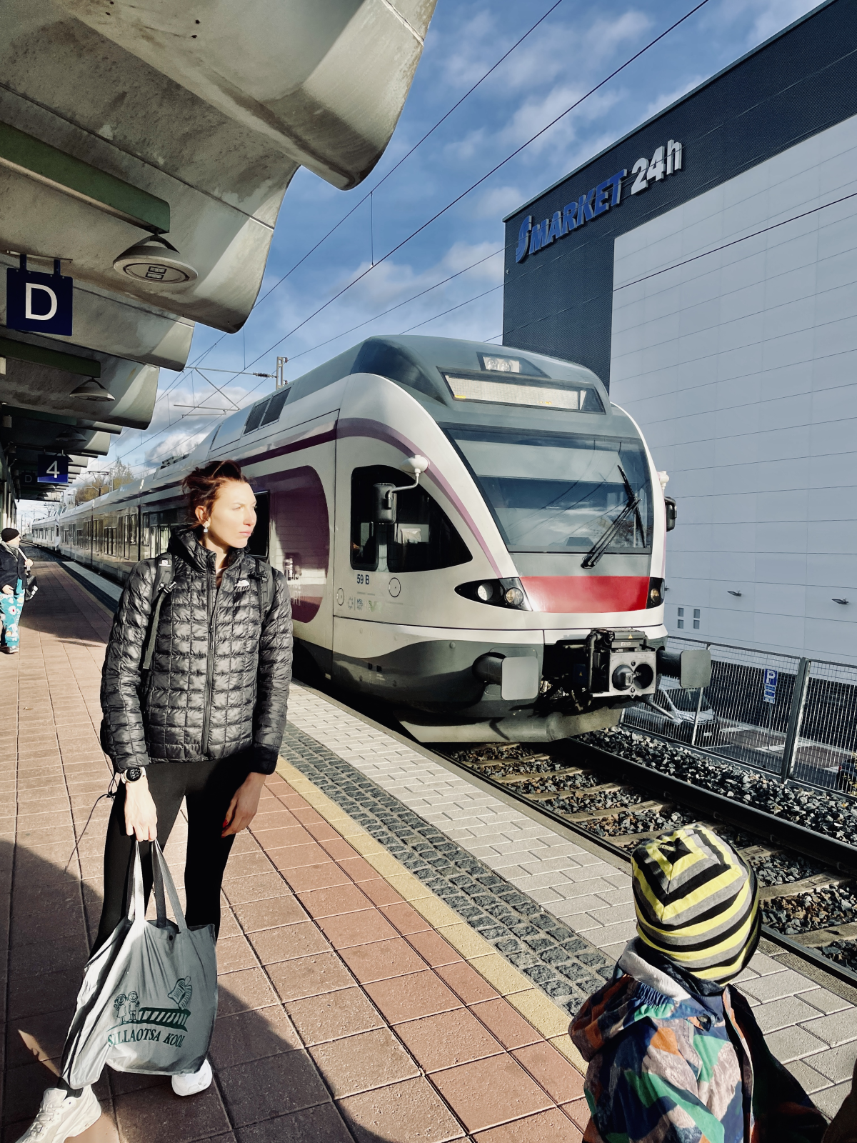 Tuuli ja Indrek tulid Helsingi jooksule rongiga_Tuuli blogi