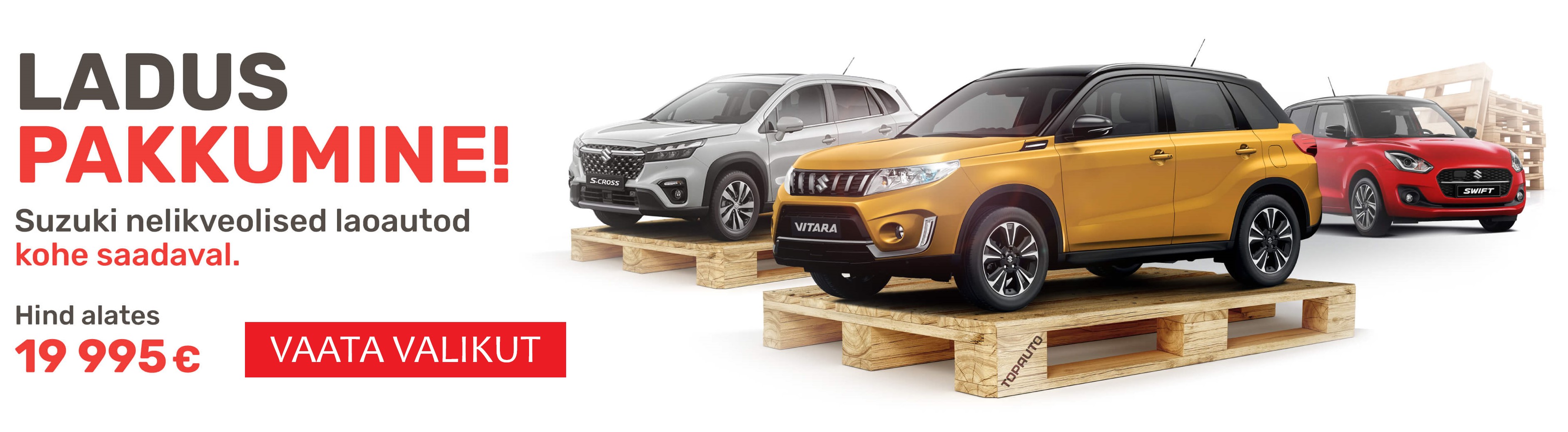 Suzuki S-Cross laoautod Topautost kohe kätte