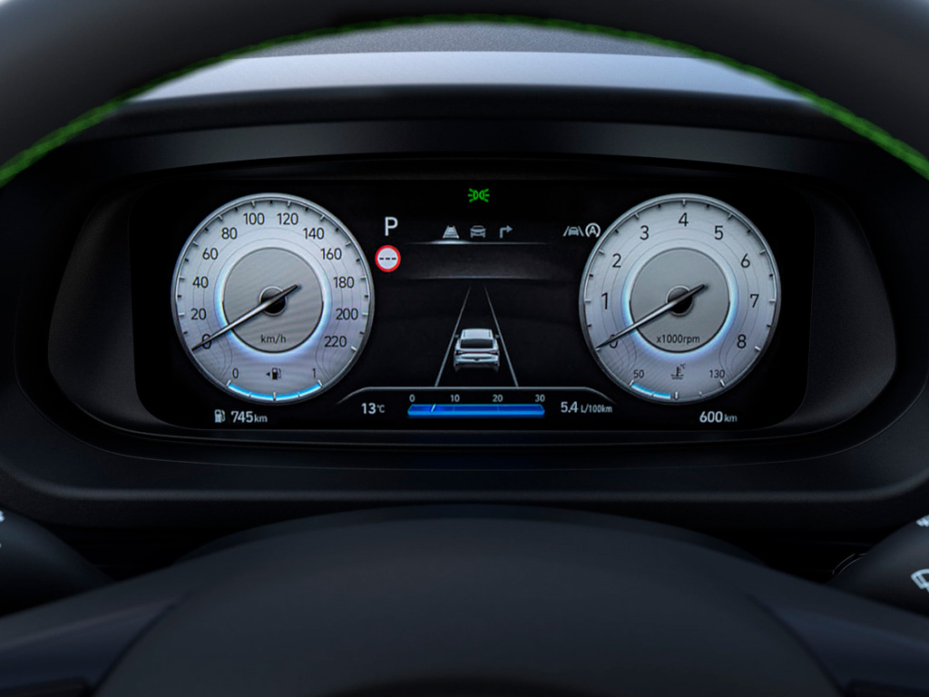 Uus Hyundai i20 | Kristallselge 10,25″ digitaalne näidikuplokk