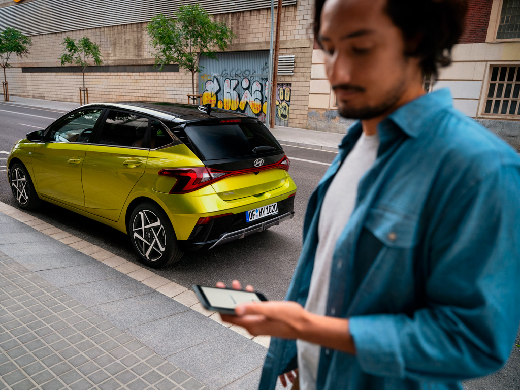 Uus Hyundai i20 |  Ole ühenduses oma autoga | Bluelink rakendus