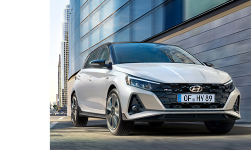 Hyundai i20 N-Line | Ralliautodest inspireeritud esiosa