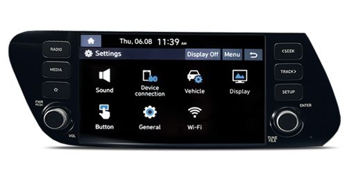 Hyundai i20 | 8-tolline puuteekraan