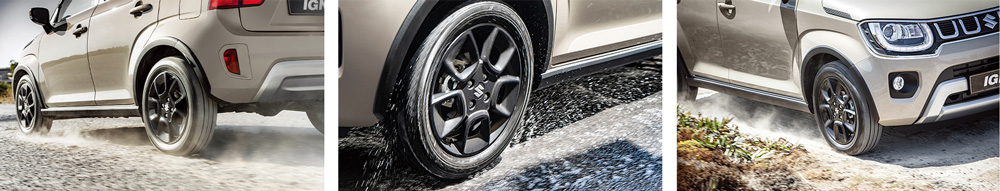 Suzuki Ignis | Lähivaade auto allosast - automaatne nelikveosüsteem