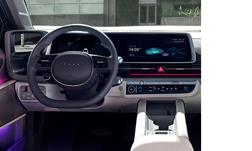 Hyundai Ioniq 6 | Puuteekraaniga armatuurlaud
