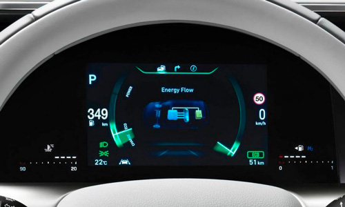 Hyundai NEXO | täisdigitaalne 10,25-tolline LCD-näidikuplokk
