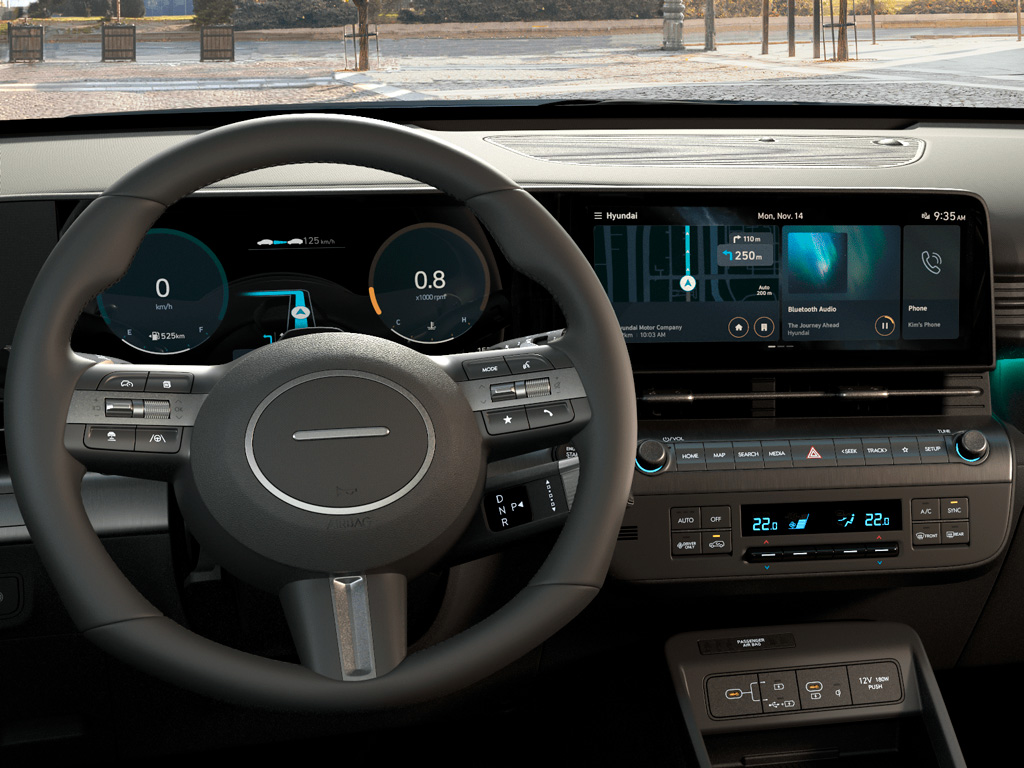 Hyundai Kona | Lai panoraamekraan