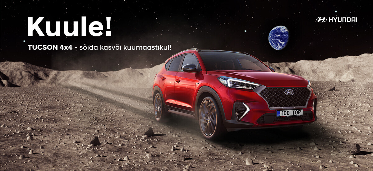 Hyundai TUCSON 4x4 -sõida kasvõi kuumaastikul! Hyundai TUCSON 4x4 -sõida kasvõi kuumaastikul!