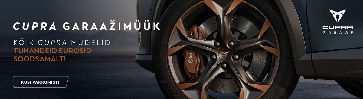 CUPRA garaažimüük CUPRA garaažimüük