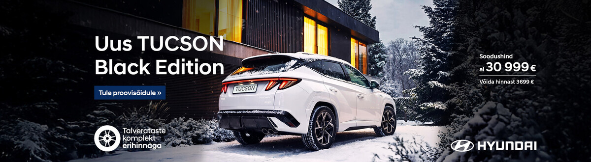 Uus TUCSON Black Edition
