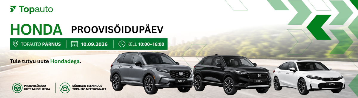 Honda proovisõidupäev!