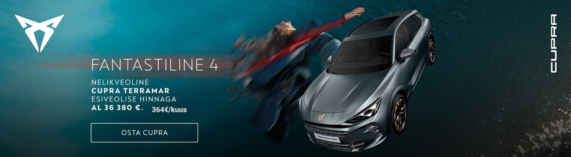 CUPRA Terramar. Fantastiline 4.