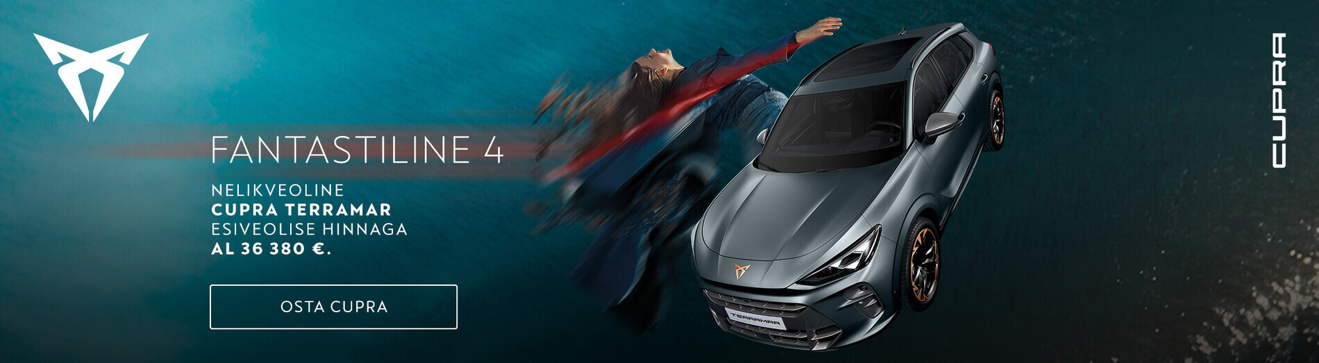 CUPRA Terramar. Fantastiline 4.