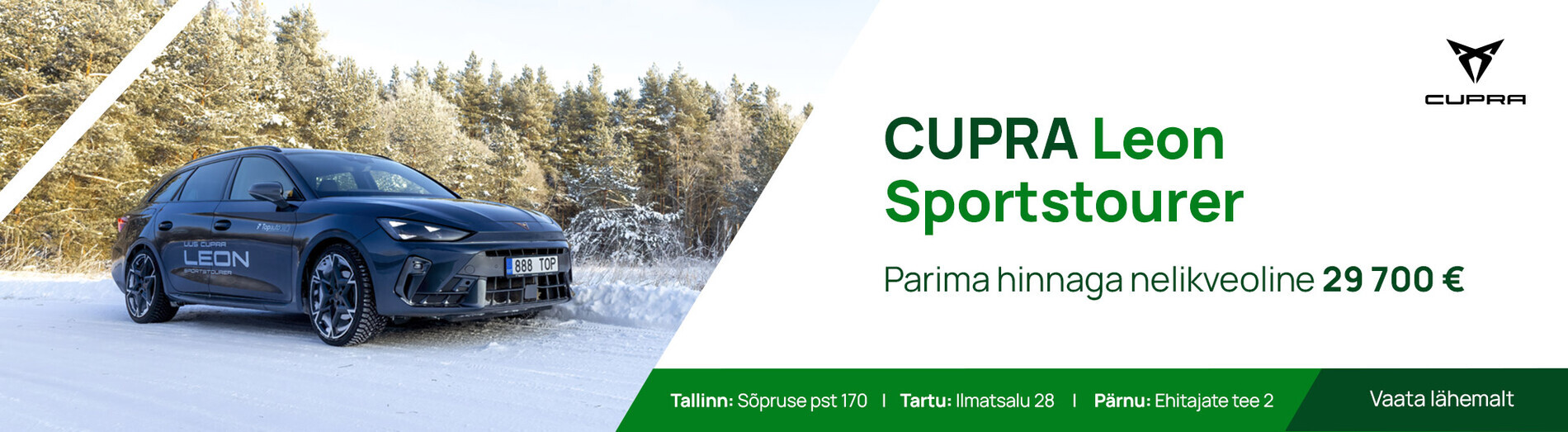 CUPRA Leon Sportstourer 4x4