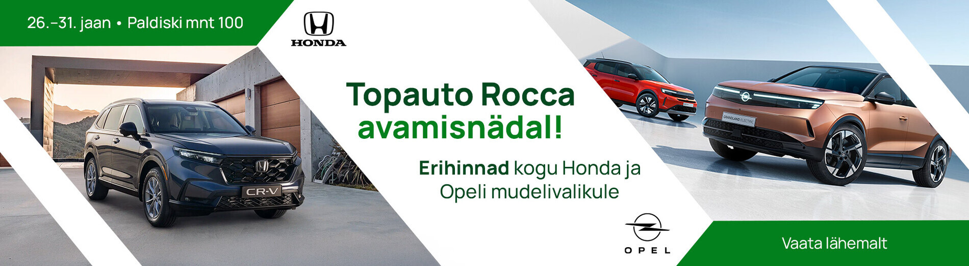 Topauto Rocca esinduse avamisnädal!