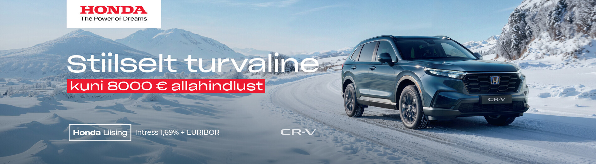 Stiilselt turvaline HONDA CR-V kuni -8000€