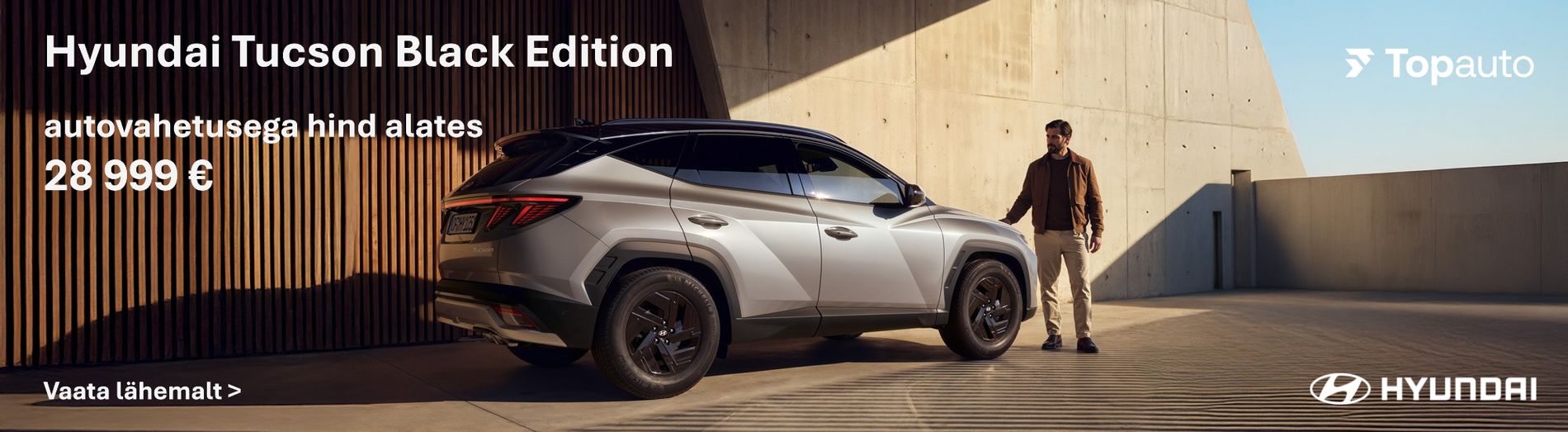 Hyundai Tucson auto vahetusega alates 28 999€