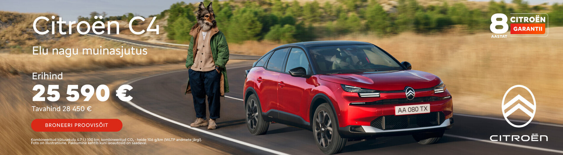 Citroen C4 elu nagu muinasjutt