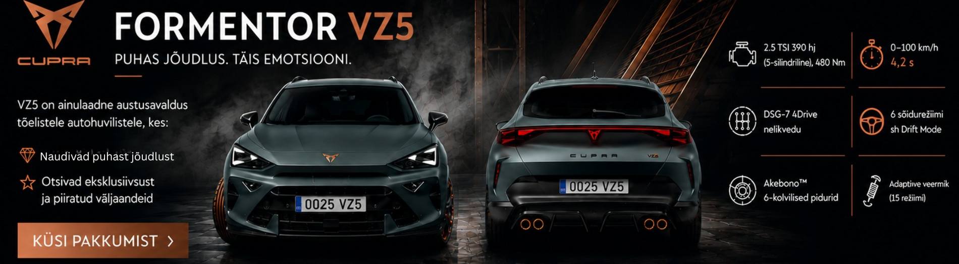 CUPRA Formentor VZ5 CUPRA Formentor VZ5