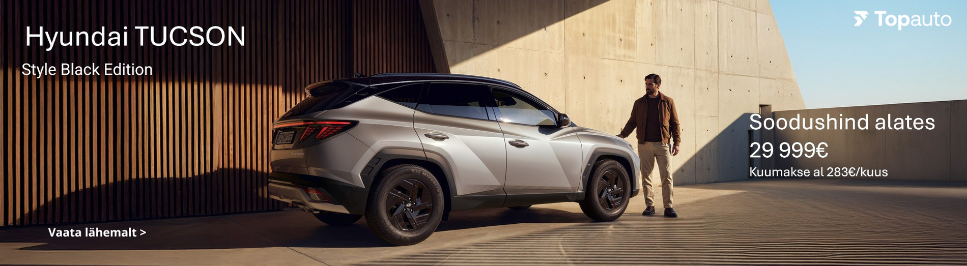 Hyundai Tucson Black Edition muudel veel soodsam