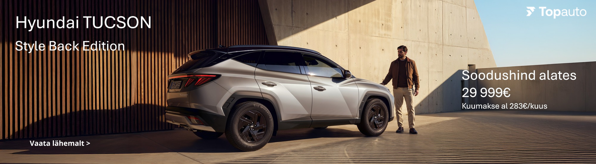 Hyundai Tucson Black Edition muudel veel soodsam