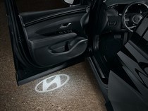 LED ukse valgustus Hyundai logoga