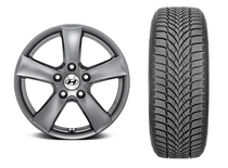 Ioniq talverataste komplekt 16" valuvelje ja lamellrehviga