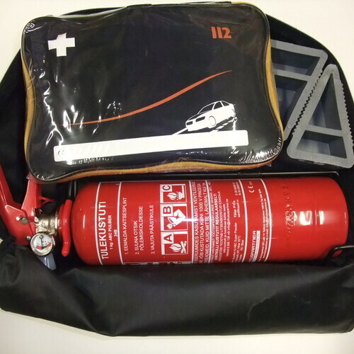 Ohutuspakett 1kg tulekustutiga