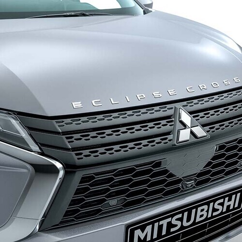 Eclipse Cross logo kapotil kroomitud