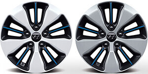 Hyundai Ioniq Plug-In 16-tollised valuveljed. Hyundai Ioniq Plug-In 16-tollised valuveljed.
