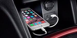 Разъёмы USB и AUX Разъёмы USB и AUX